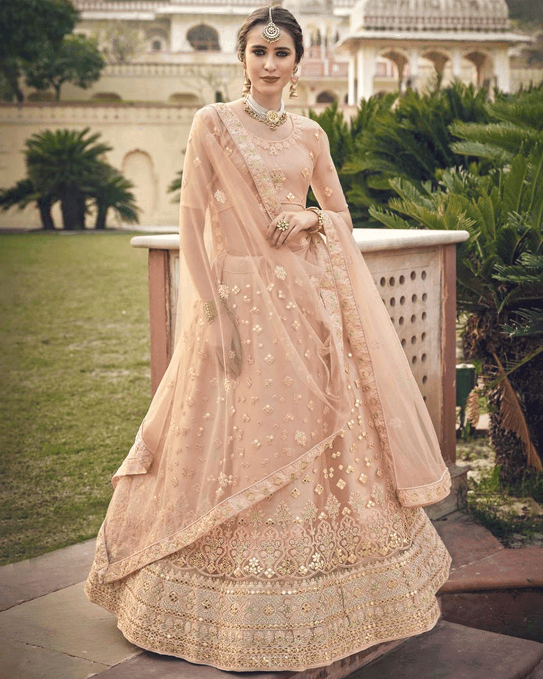 Gold Indian Wedding Outfits For Women