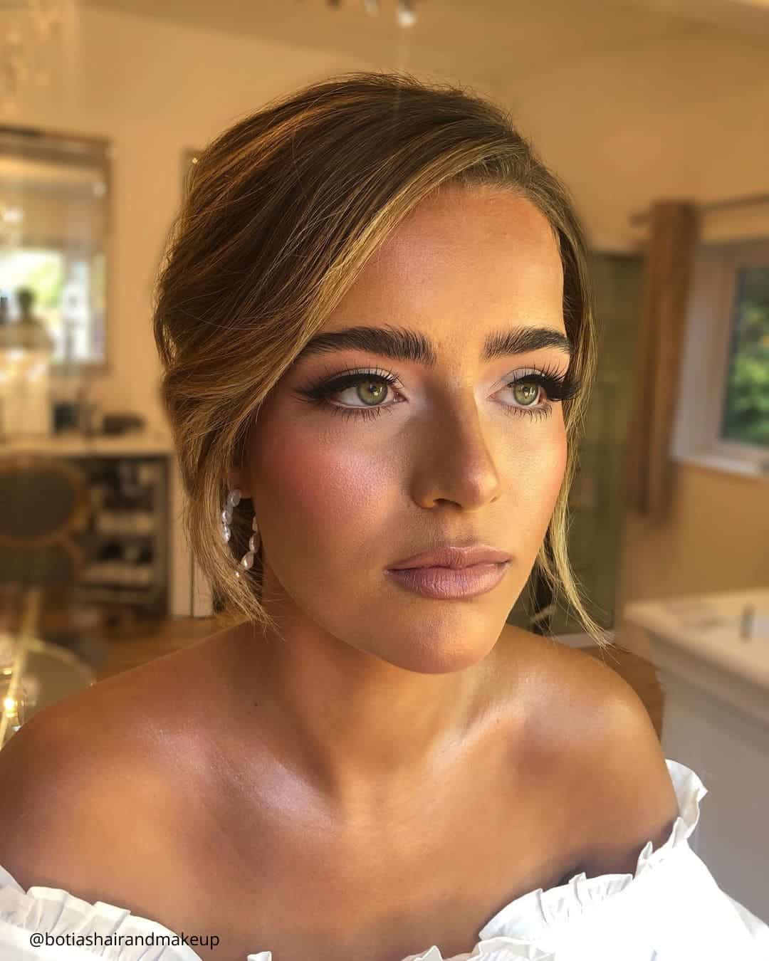 Blue Eyes Bridal Makeup