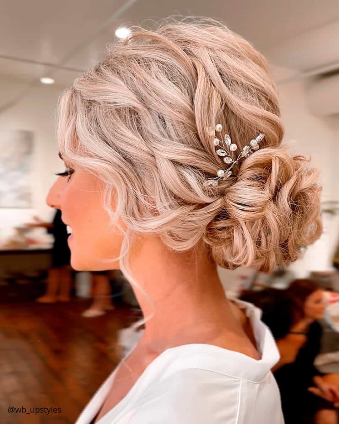 Fine Hair Wedding Updos For Thin Hair