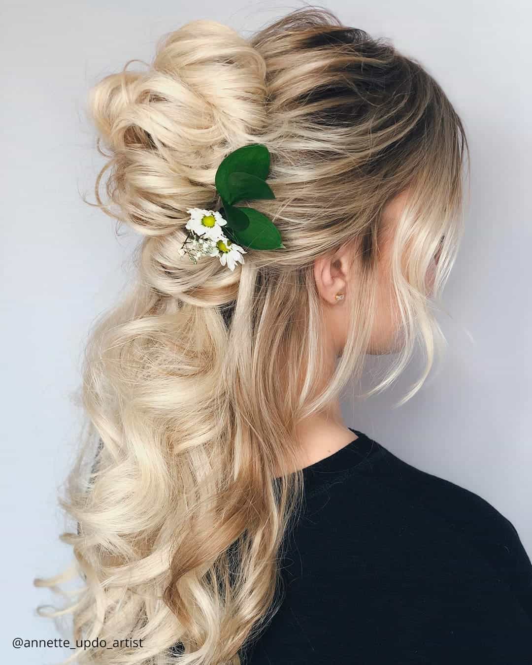 Extremely High Volume Updos