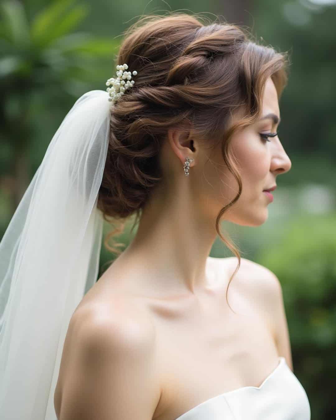 Bridal Hairstyles With Flowers